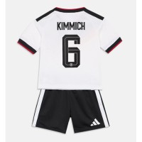 Stroje piłkarskie Niemcy Joshua Kimmich #6 Koszulka Podstawowej dla dzieci MŚ 2026 Krótki Rękaw (+ szorty)